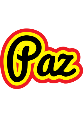 Paz flaming logo