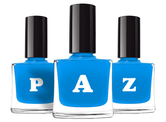 Paz glossy logo