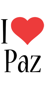 Paz i-love logo