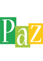 Paz lemonade logo