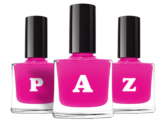 Paz nails logo