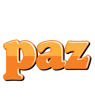 Paz orange logo