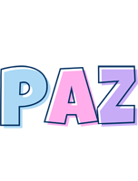 Paz pastel logo