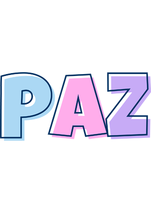 Paz pastel logo