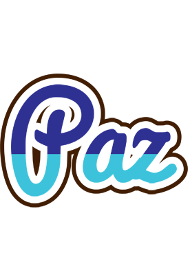 Paz raining logo