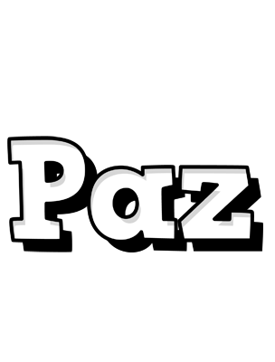 Paz snowing logo