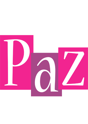 Paz whine logo