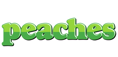 Peaches apple logo