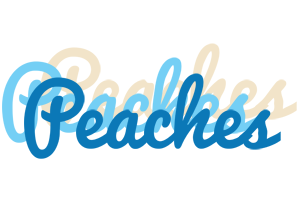 Peaches breeze logo