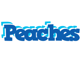 Peaches business logo