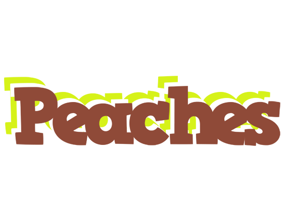 Peaches caffeebar logo