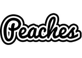 Peaches chess logo