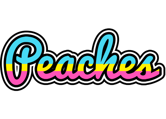 Peaches circus logo