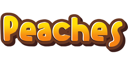 Peaches cookies logo