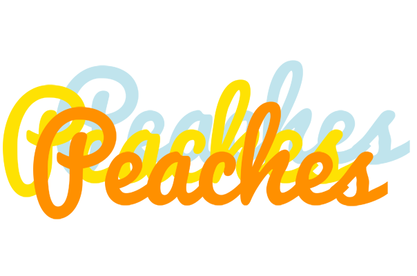 Peaches energy logo