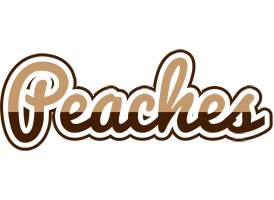 Peaches exclusive logo