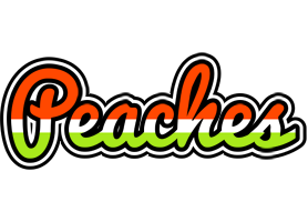 Peaches exotic logo