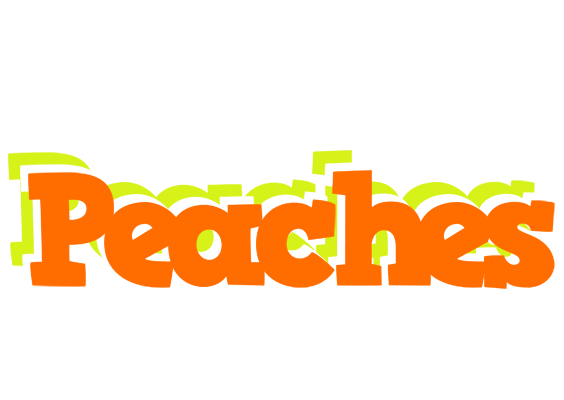 Peaches healthy logo