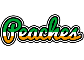 Peaches ireland logo