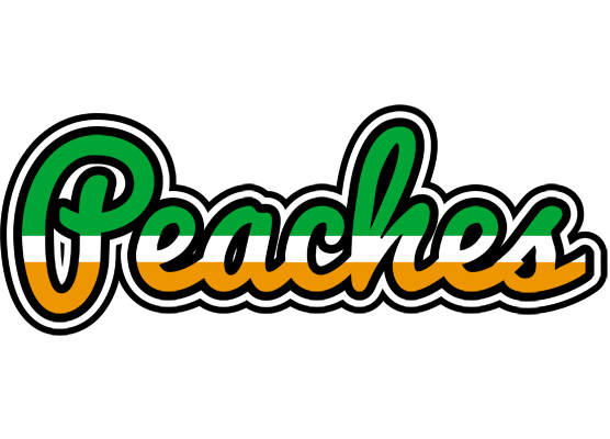 Peaches ireland logo