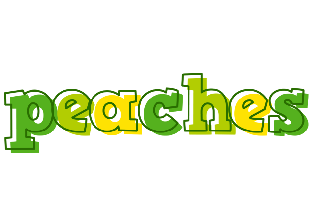 Peaches juice logo