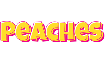 Peaches kaboom logo