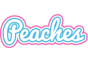 Peaches outdoors logo