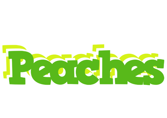 Peaches picnic logo