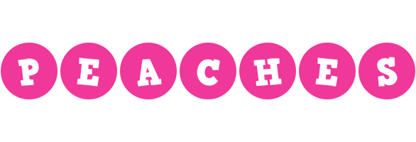 Peaches poker logo