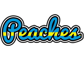 Peaches sweden logo