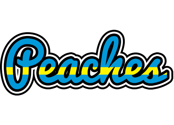 Peaches sweden logo