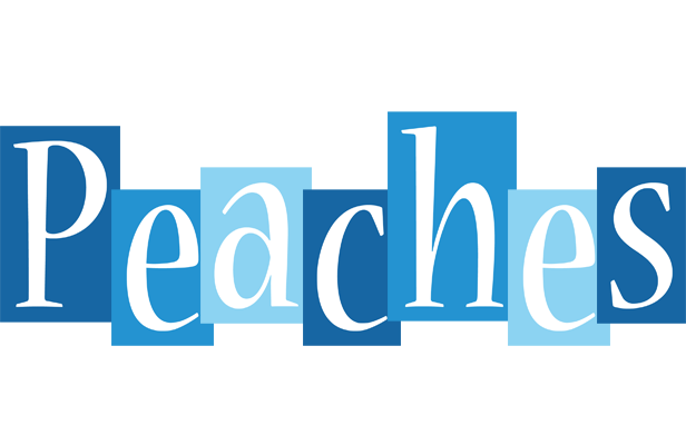 Peaches winter logo
