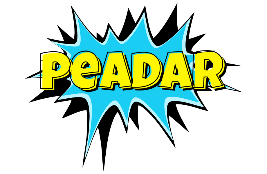 Peadar amazing logo