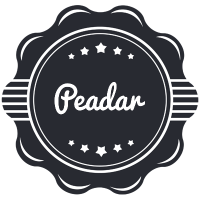 Peadar badge logo
