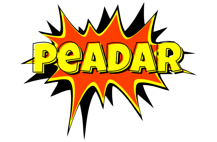 Peadar bazinga logo