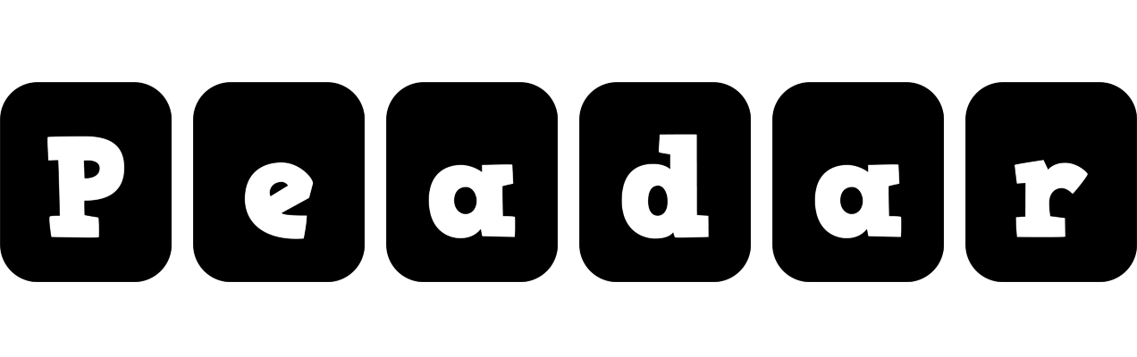 Peadar box logo