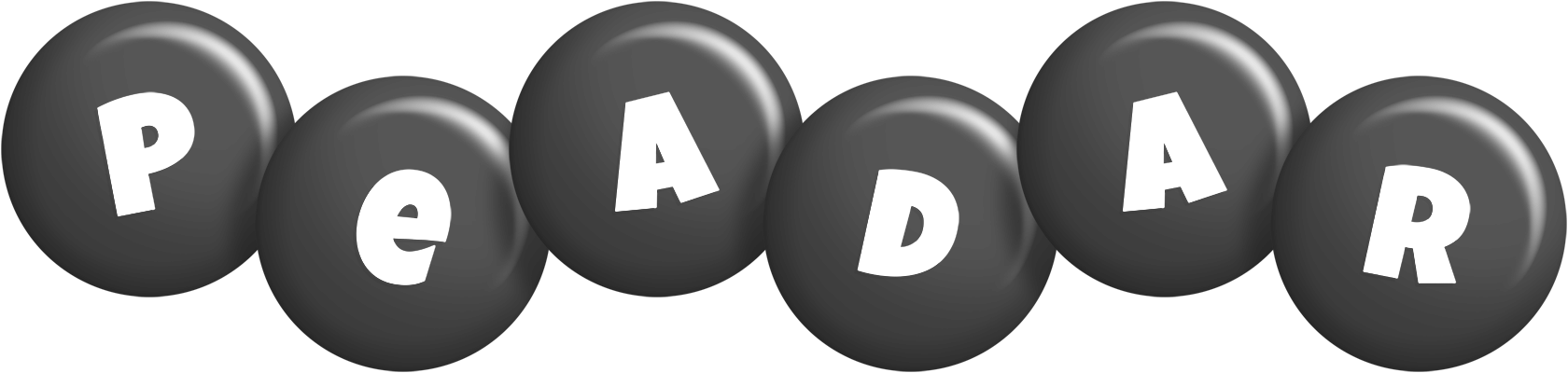 Peadar candy-black logo