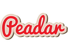 Peadar chocolate logo