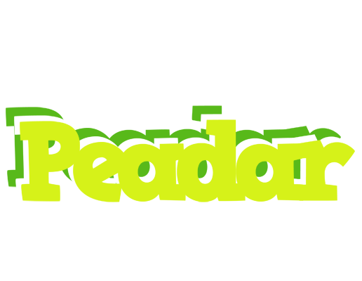 Peadar citrus logo