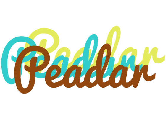 Peadar cupcake logo