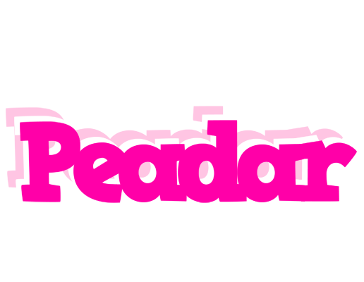 Peadar dancing logo