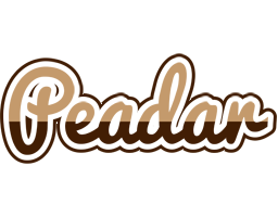 Peadar exclusive logo