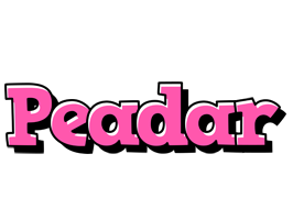 Peadar girlish logo