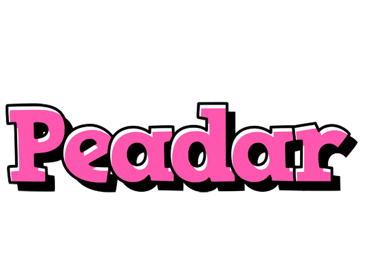 Peadar girlish logo