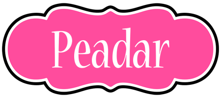 Peadar invitation logo