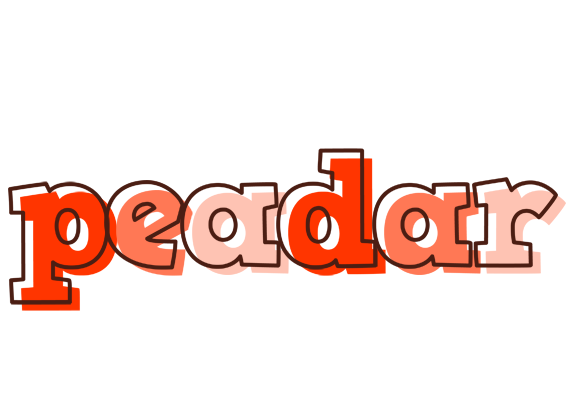 Peadar paint logo