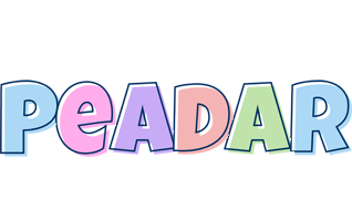 Peadar pastel logo