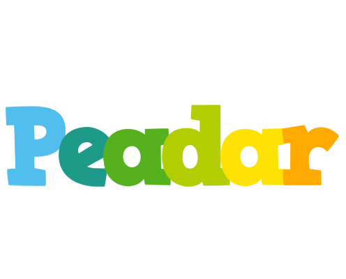 Peadar rainbows logo