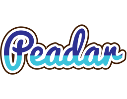 Peadar raining logo