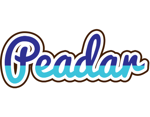 Peadar raining logo